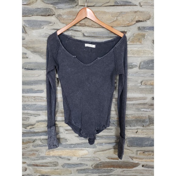 Free People We the Free Long Sleeve Cuff Shirt Medium - Picture 1 of 5